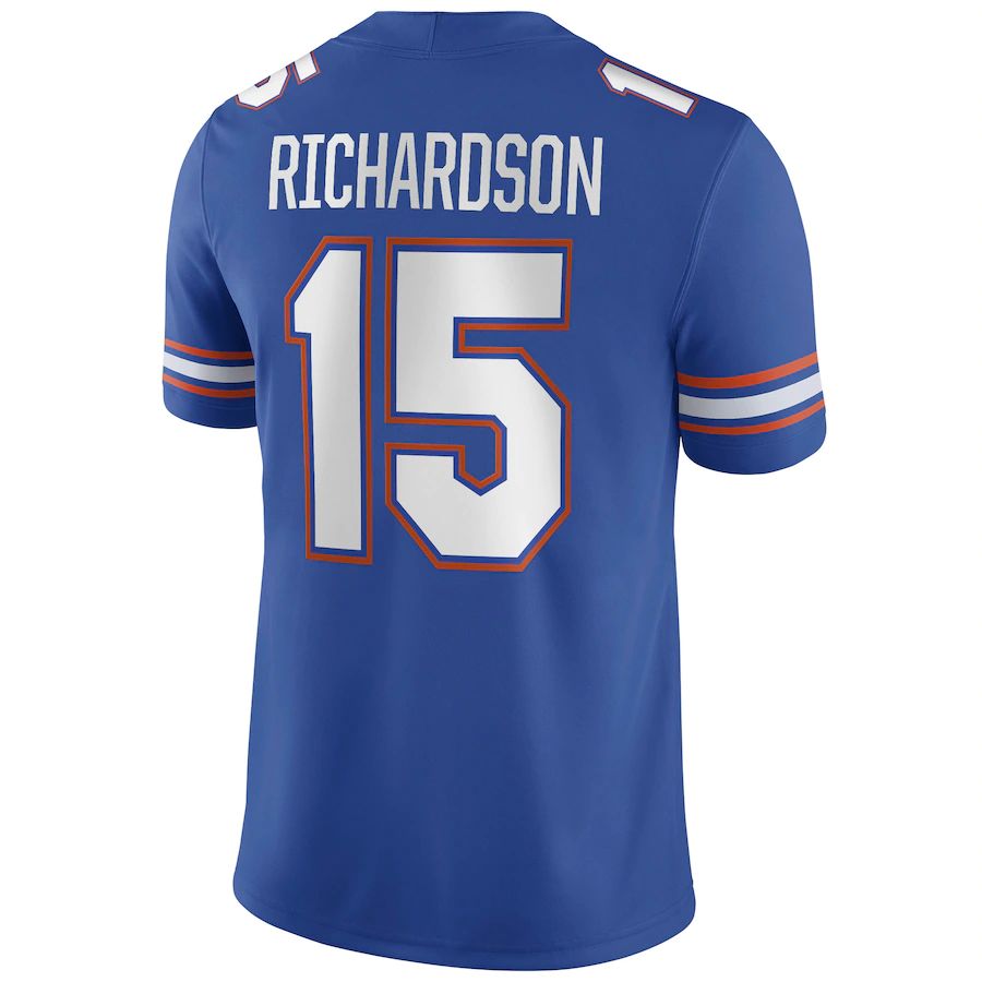 F.Gators #15 Anthony Richardson Jordan Brand NIL Replica Football Jersey Royal Stitched American College Jerseys