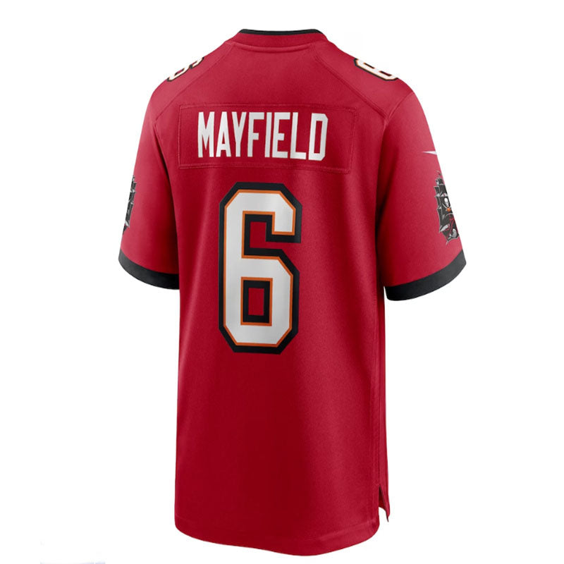 TB.Buccaneers #6 Baker Mayfield Red Game Jersey Stitched American Football Jerseys