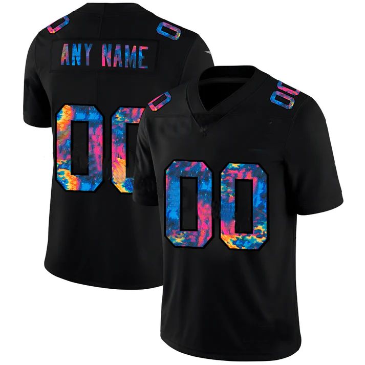 Custom C.Bengals American Team 32 and Number and Name Multi Color 2020 Crucial Catch Jersey Stitched Football Jerseys