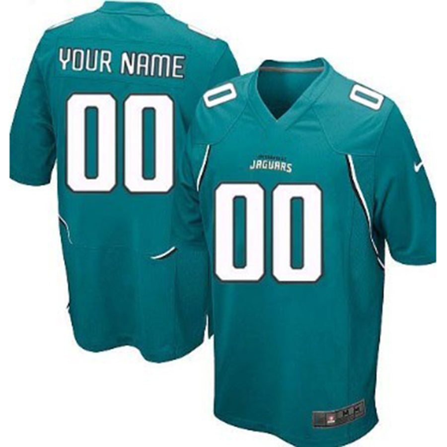 Custom J.Jaguars Green Game Jersey Stitched American Football Jerseys