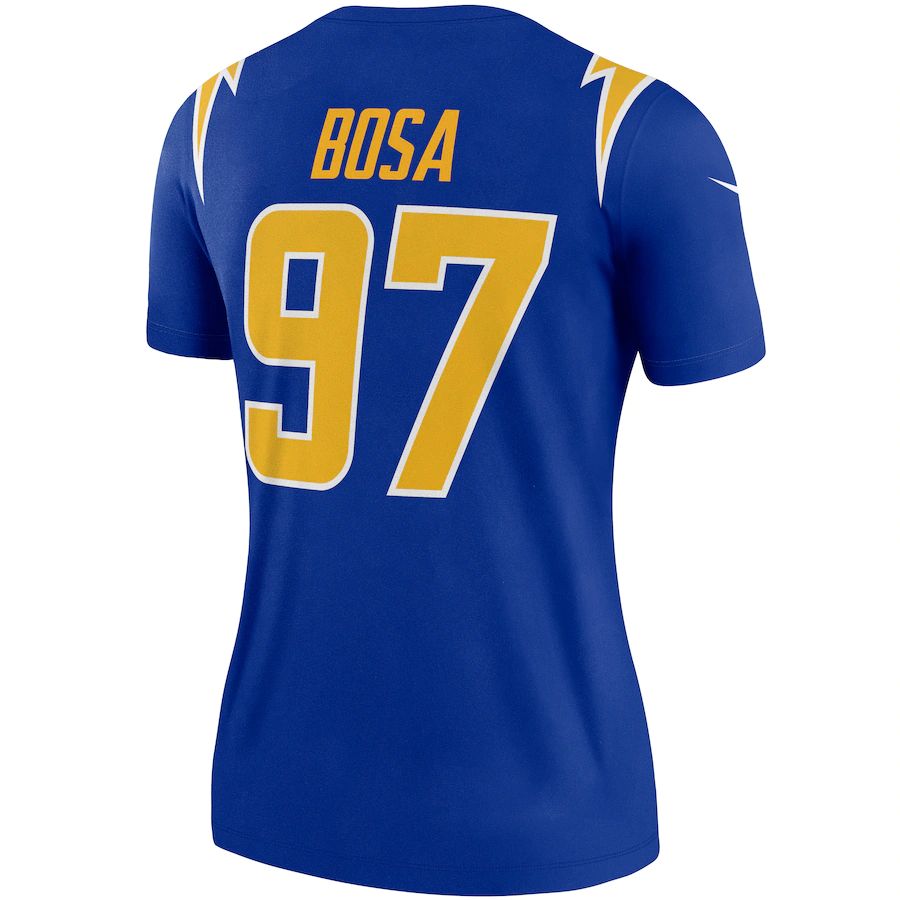 LA.Chargers #97 Joey Bosa Royal 2nd Alternate Legend Jersey Stitched American Football Jerseys