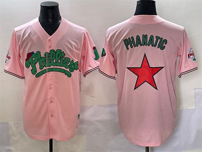 Philadelphia Phillies Pink Phanatic Limited Stitched Baseball Jersey