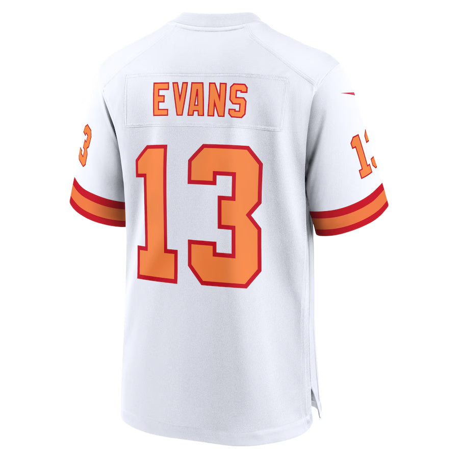 TB.Buccaneers #13 Mike Evans '76 White Game American Football Jerseys