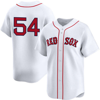 Boston Red Sox #54 Lucas Giolito White No Name 2024 Home Limited Stitched Baseball Jersey