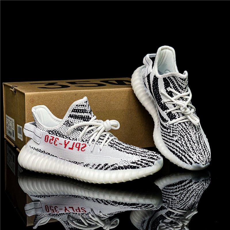 Yeezy Boost 350 V2 Lace Up Sneakers Shoes Casual