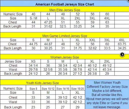 Custom Men American Arizona Stitched Football Jersey - Generic204 Store